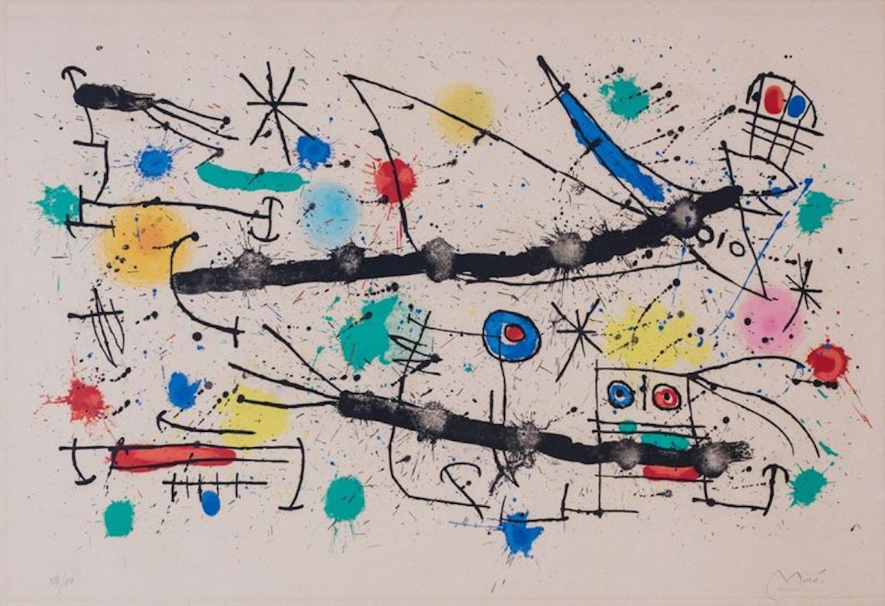 Le Grand Jardin by Joan Miró