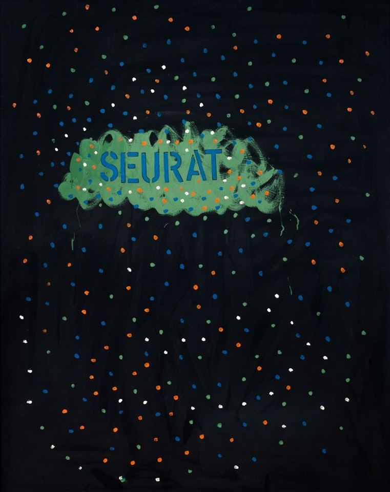 Tribute to color - Seurat by Tano Festa