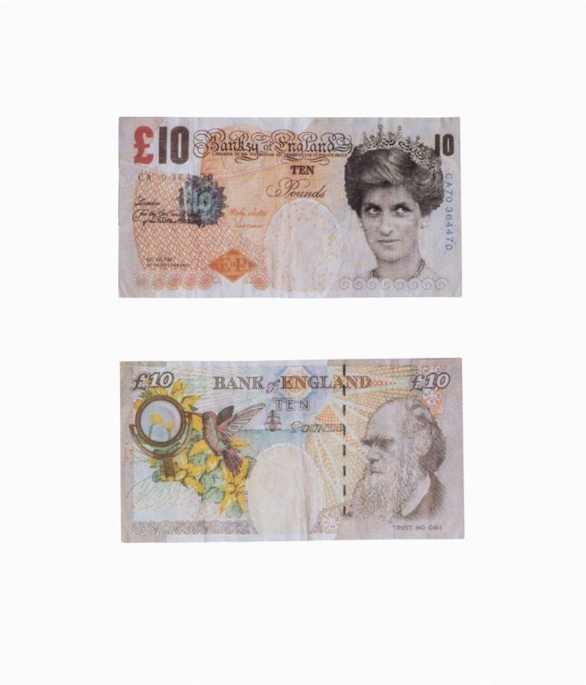 D-Face Tenners by Banksy