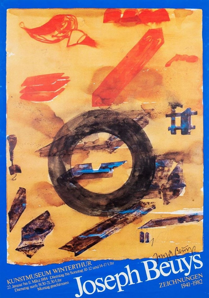 Solo exhibition, Kunstmuseum, Berlin by Joseph Beuys