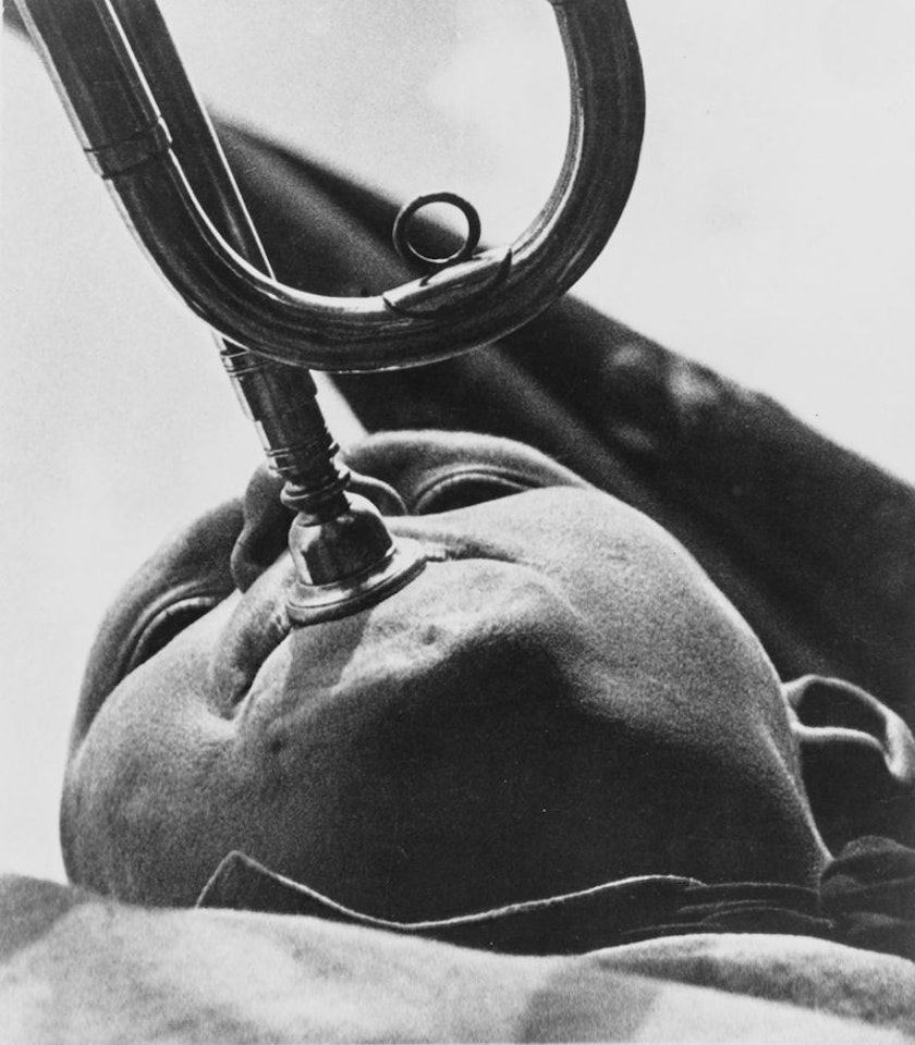 Pioneer with Trumpet by Alexander Rodchenko