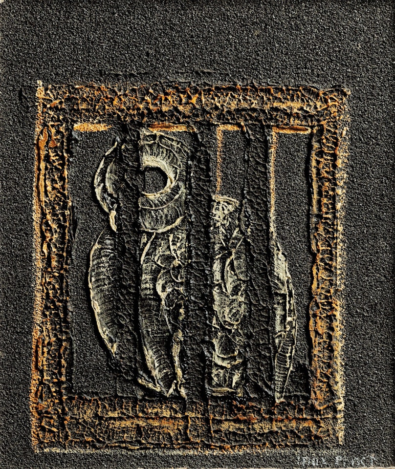 Oiseau en cage by Max Ernst