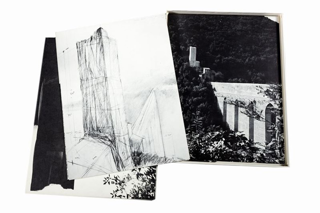 Packed Tower, Spoleto, Italy by Christo