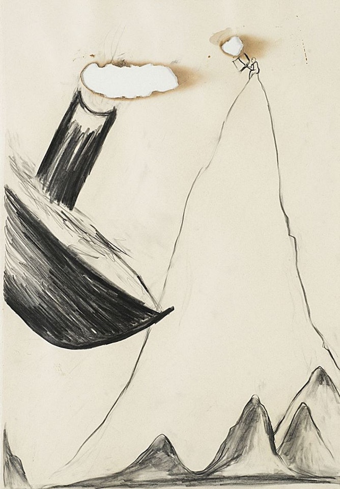 Elbow from Air by Enzo Cucchi