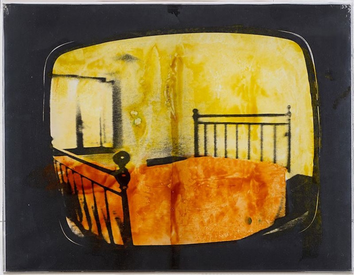 TV landscape by Mario Schifano