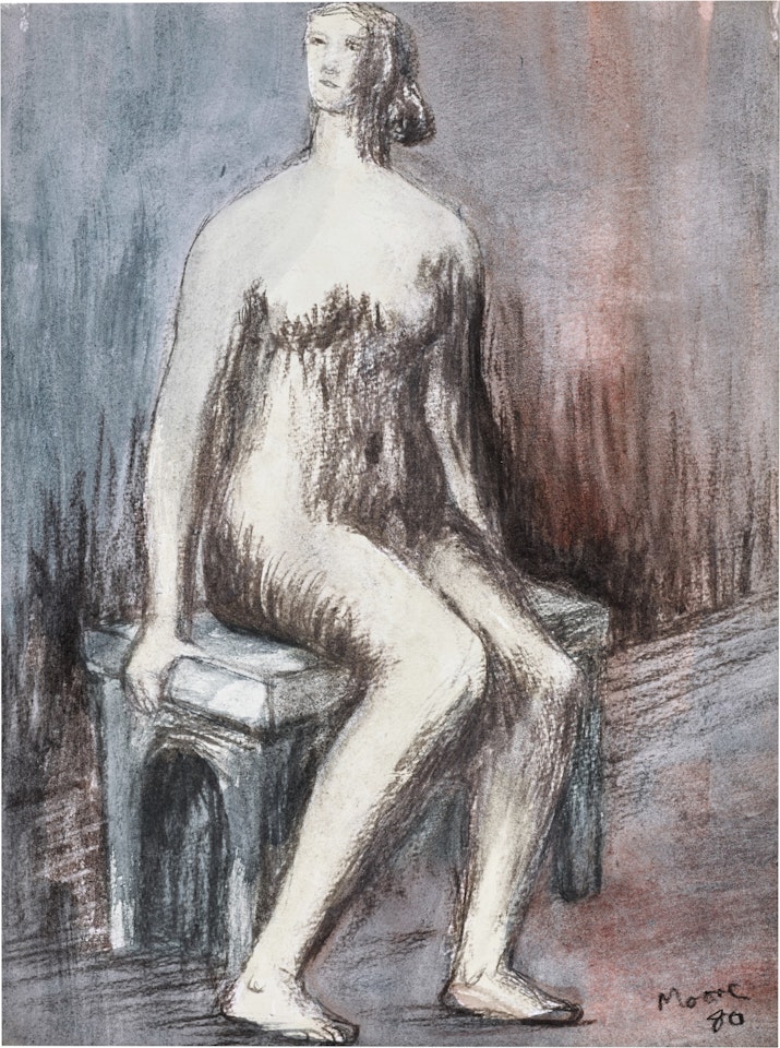 Seated Nude by Henry Moore