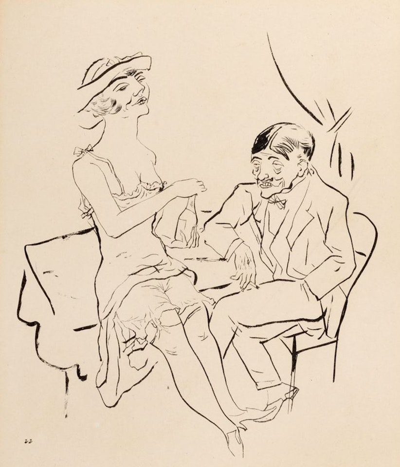 Séparé - Ecce homo n ° 22 by George Grosz