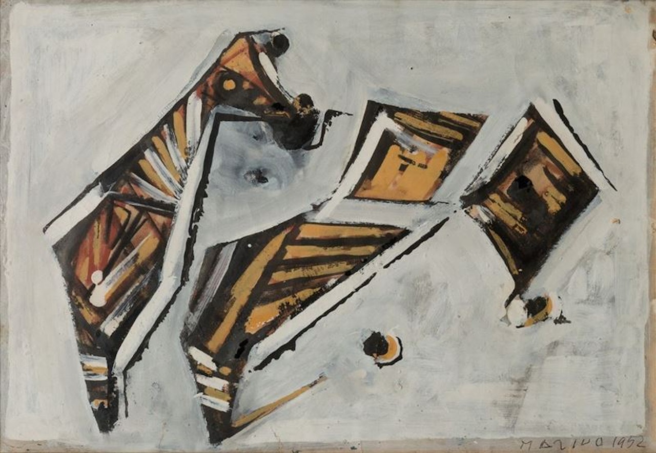 Cavallo in sezione by Marino Marini