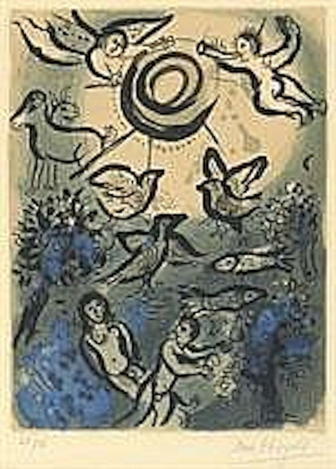 LA CRÉATION - DE SCHEPPING by Marc Chagall