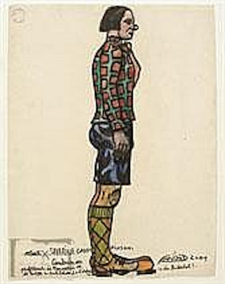 FEMME CLOWN by Robert Combas