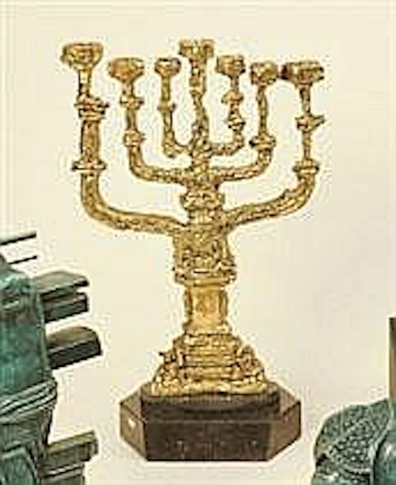 THE MENORAH by Salvador Dali