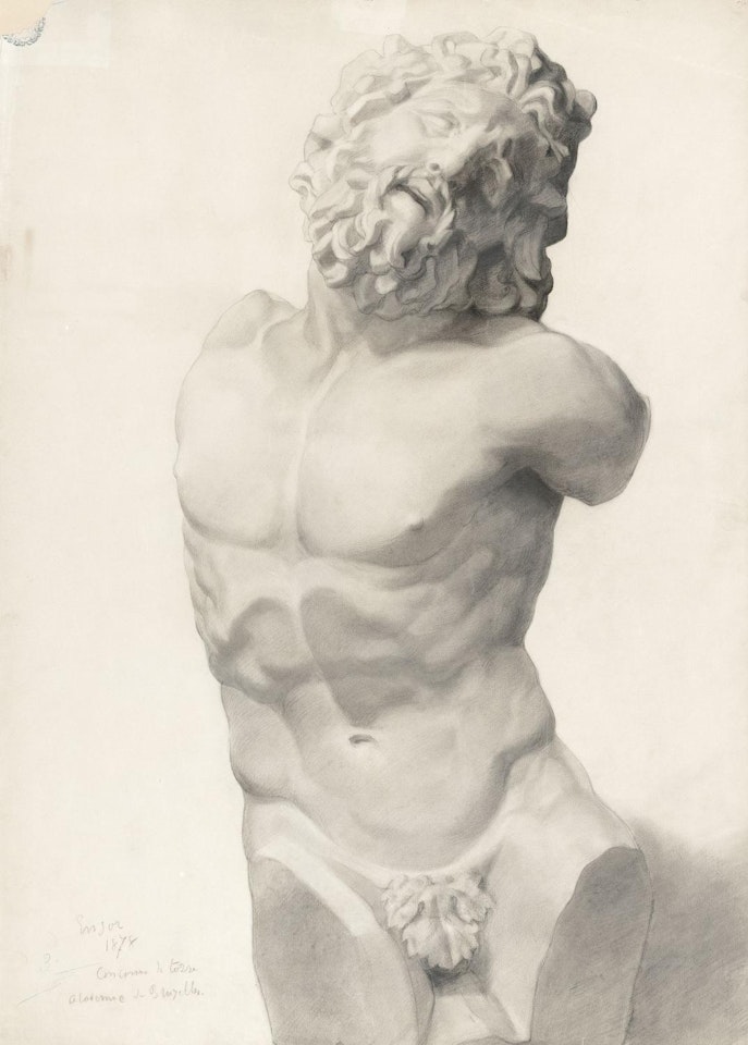 Torso of Laocoön by James Ensor