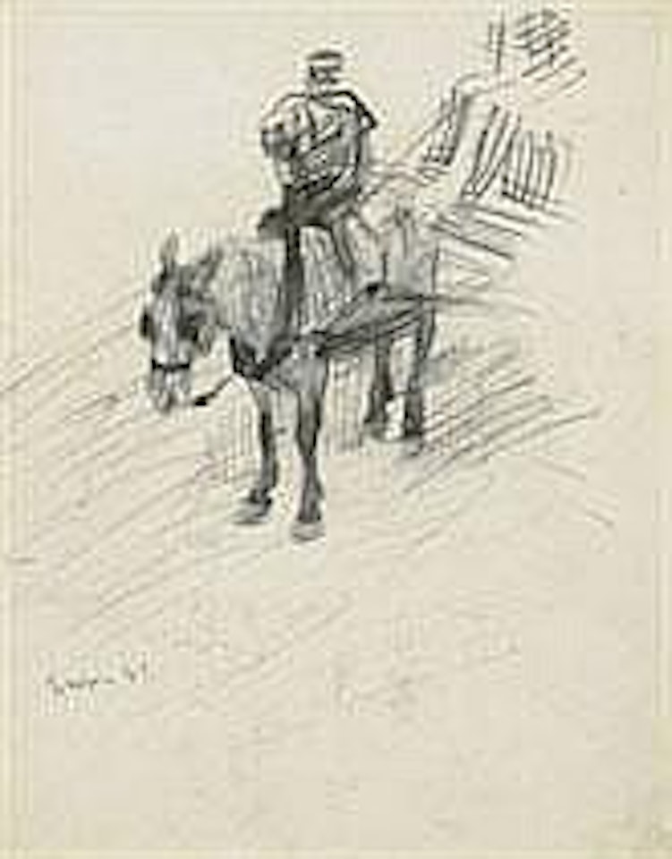 PAARD EN KAR by James Ensor