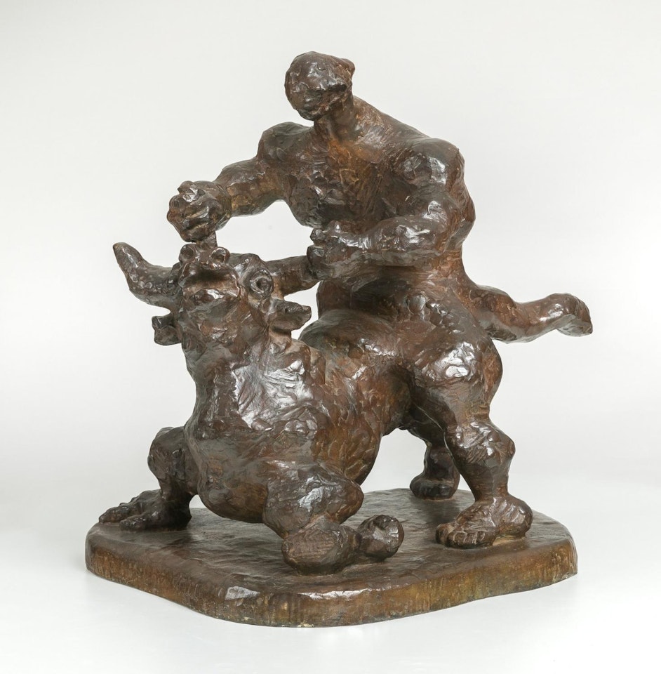 Theseus and the Minotaur by Jacques Lipchitz