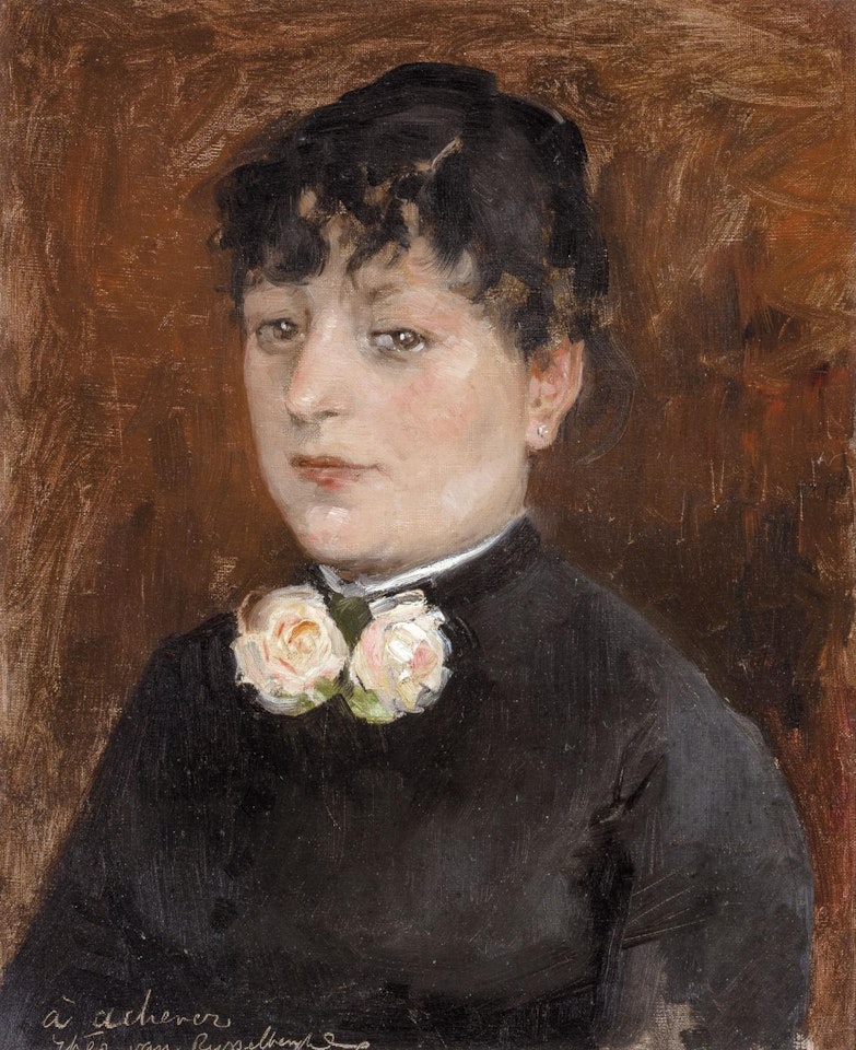 Woman (1880) by Theo van Rysselberghe
