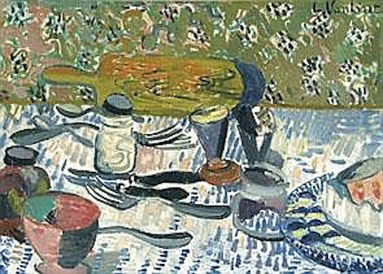 STILLEVEN - NATURE MORTE by Louis van Lint