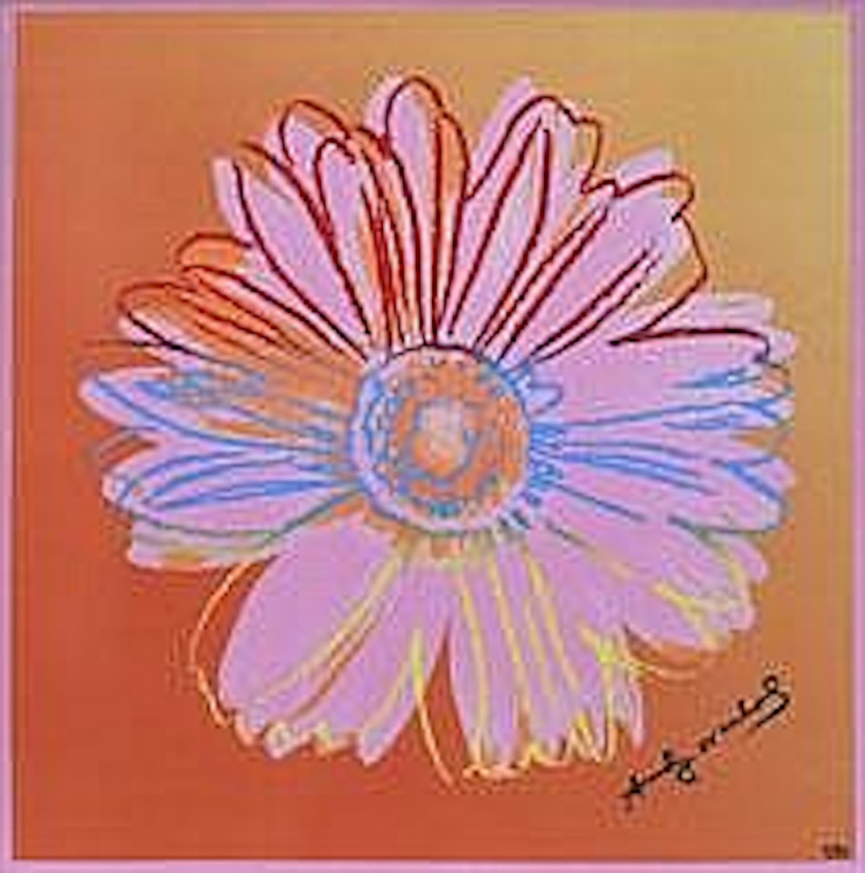 DAISY - ROSENTHAL WALL OBJECT - FORM 14306/427034 by Andy Warhol