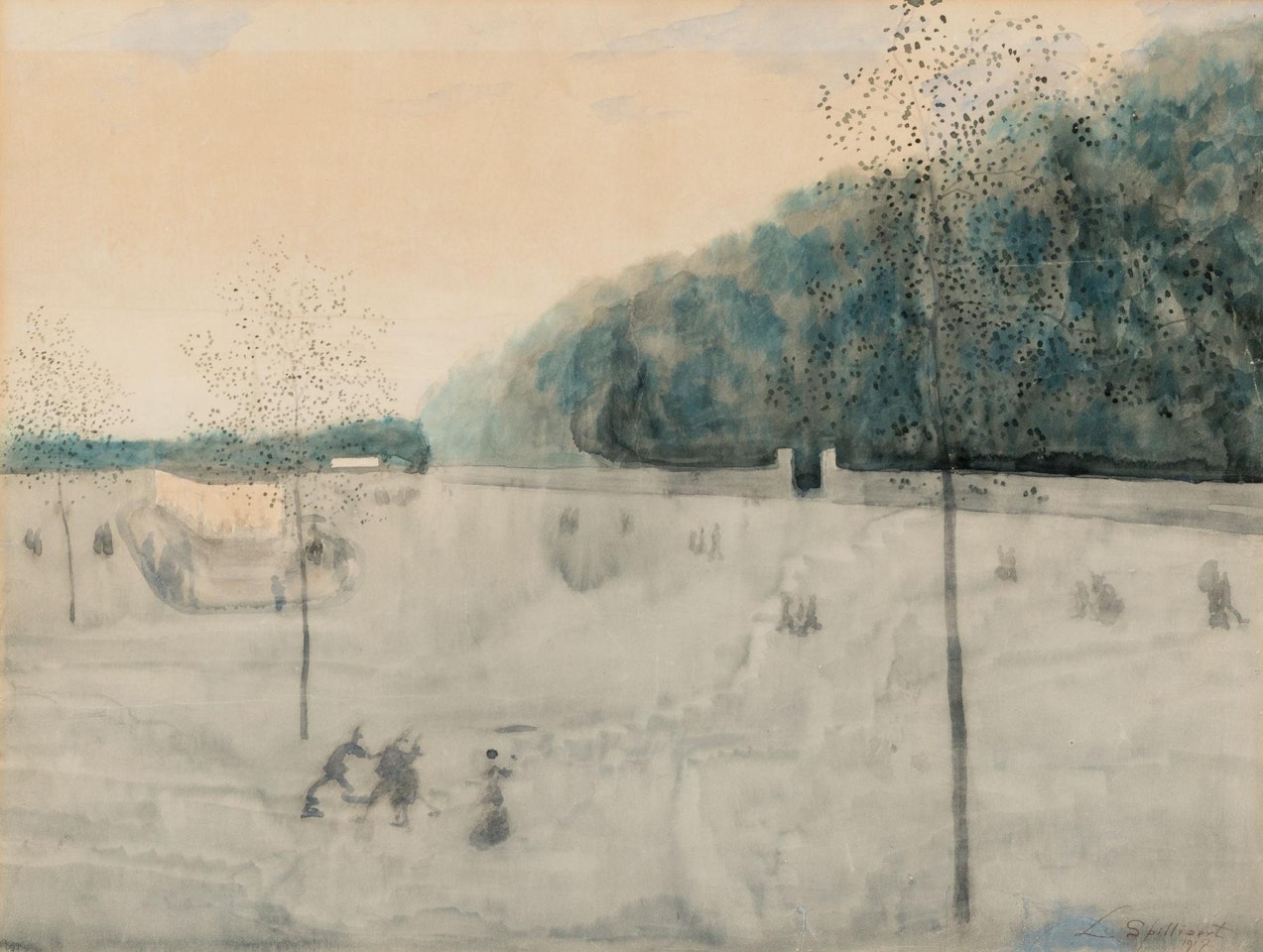 The Park by Léon Spilliaert