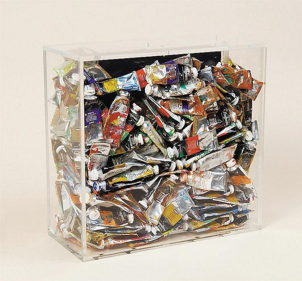 ACCUMULATION DE TUBES DE PEINTURE by Arman