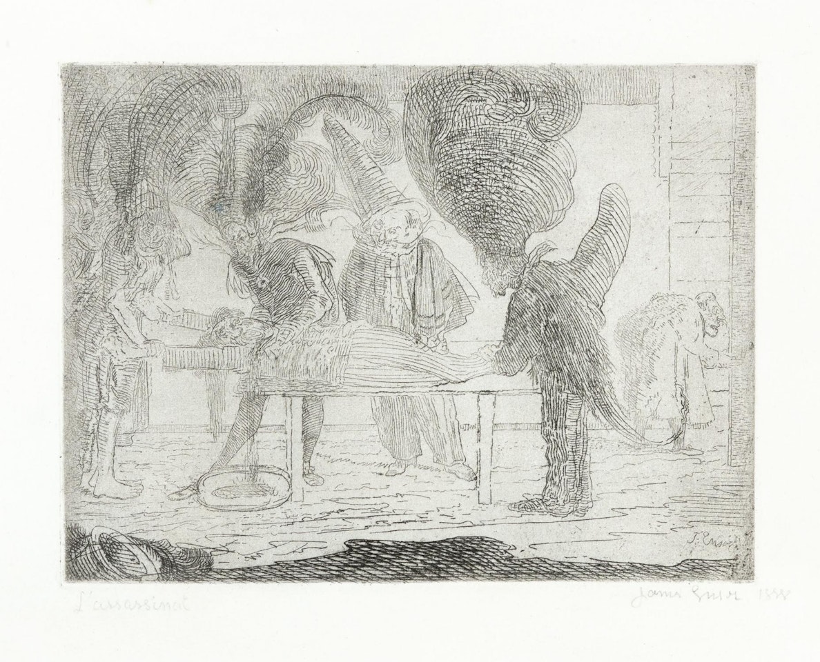 L"assassinat by James Ensor