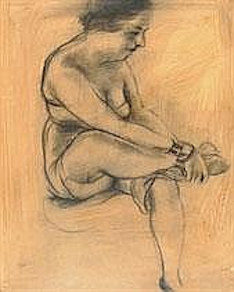 SEATED WOMAN by George Grosz