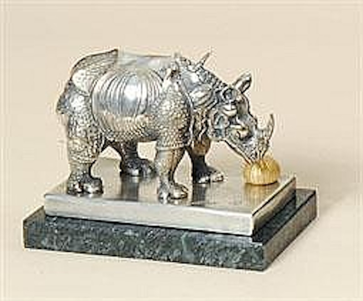 RHINOCÉROS HABILLÉ EN DENTELLES by Salvador Dali