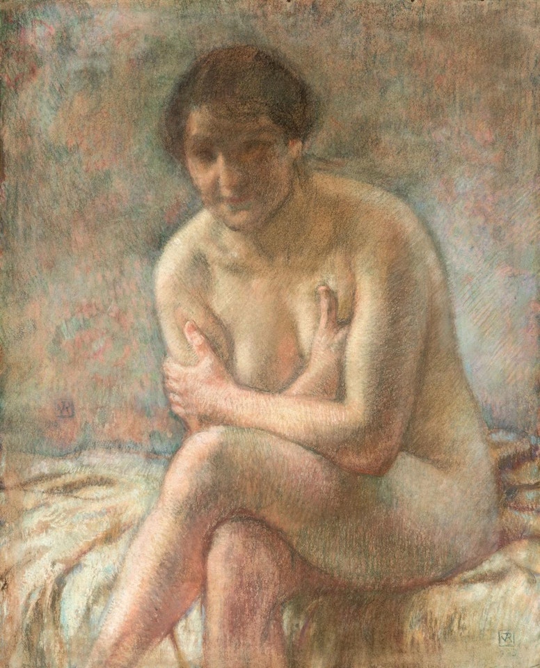La femme aux bras croisés (Maud) by Theo van Rysselberghe