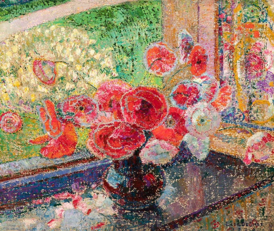 Poppies by Leon de Smet