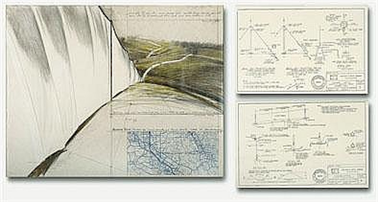 RUNNING FENCE - PROJECT FOR SONOMA COUNTY AND MARIN COUNTY, STATE OF CALIFORNIA by Christo