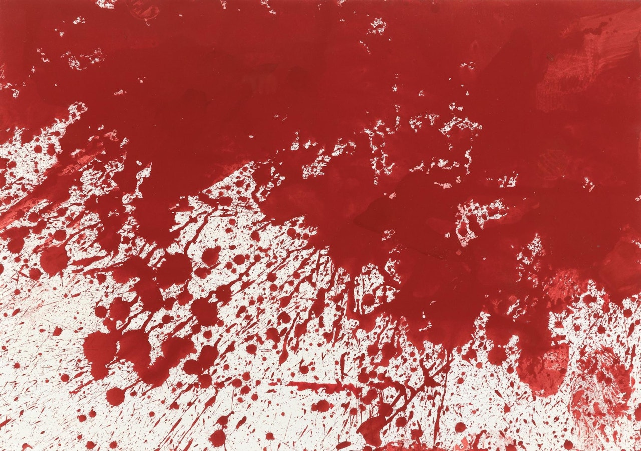 Ohne Titel by Hermann Nitsch