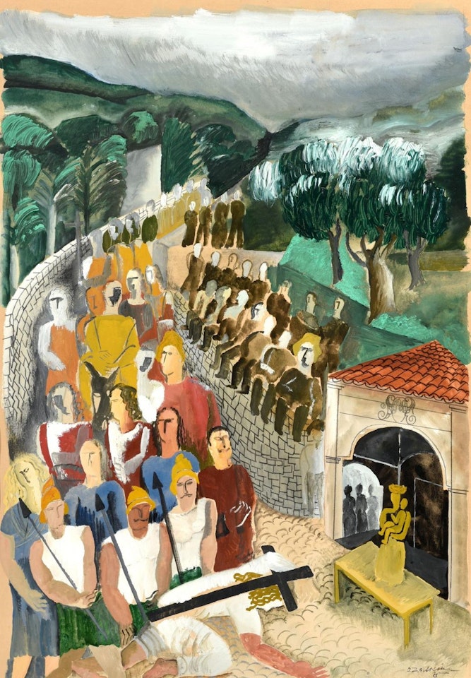 Procession by Ossip Zadkine