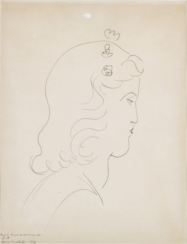 Tête de femme by Henri Matisse