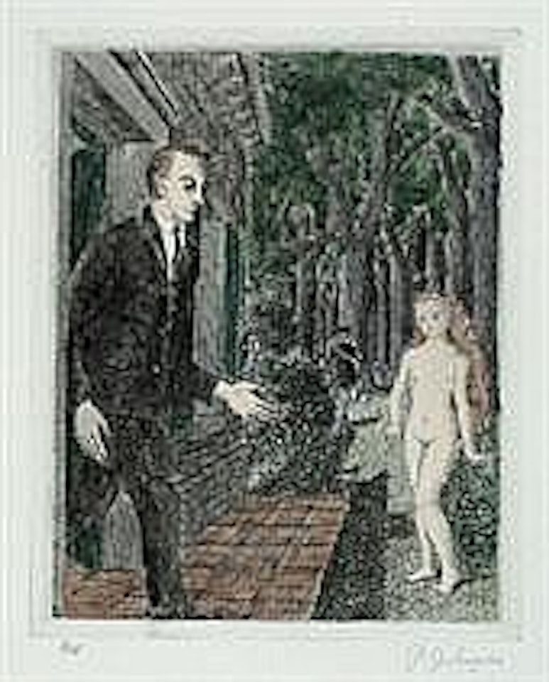 L"APPARITION by Paul Delvaux