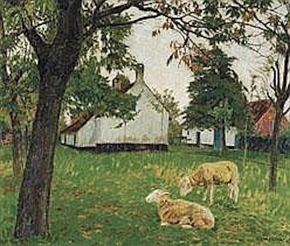 THE DONCKERHOEVE AT DEURLE by Leon de Smet