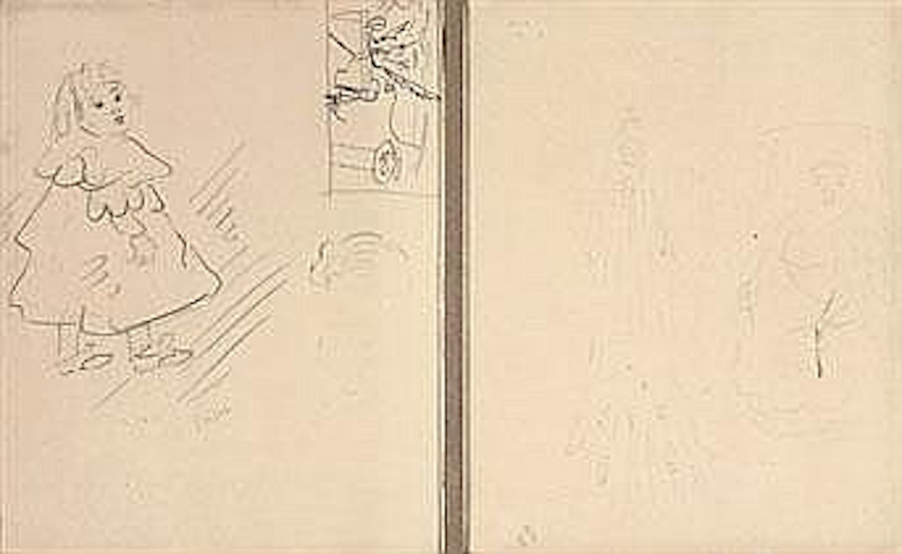 3 SCHETSBLADEN by James Ensor