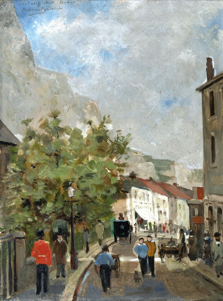 East Cliff Street, Dover by Theo van Rysselberghe