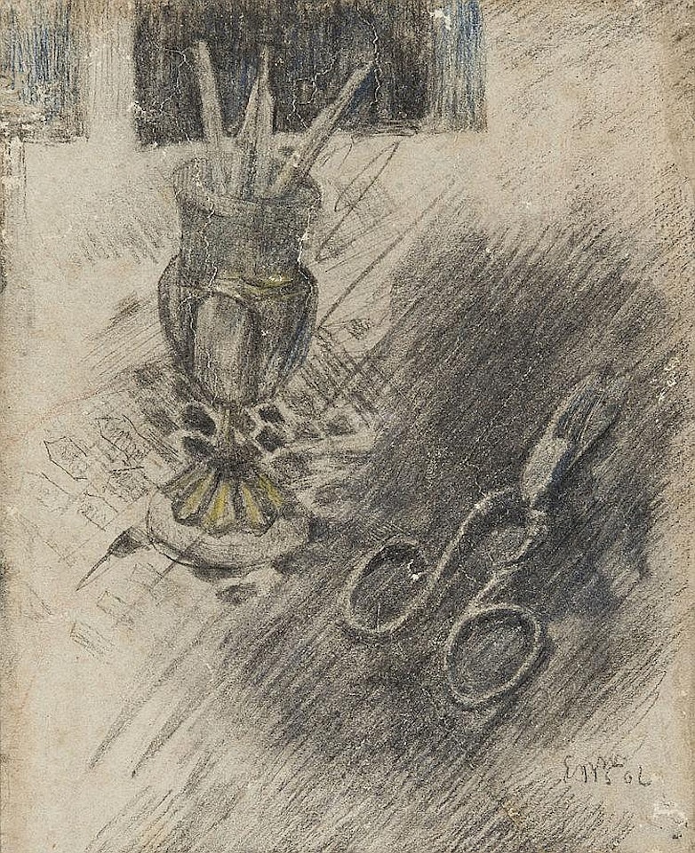 Still life (ca. 1880-1882) by James Ensor