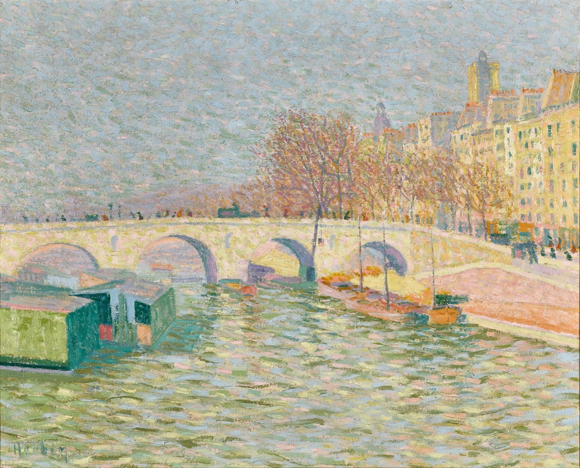 Vue du Pont Marie by Auguste Herbin