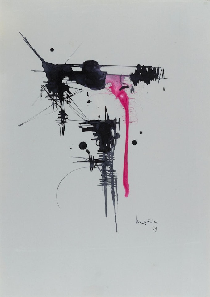 Composition by Georges Mathieu