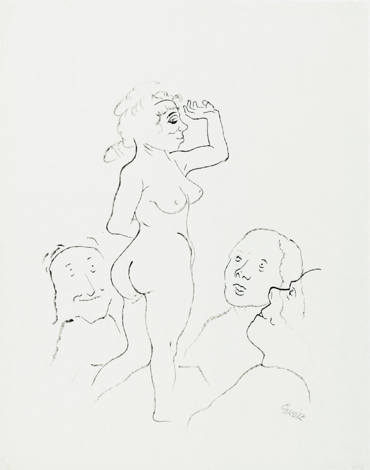 Lady Hamilton by George Grosz
