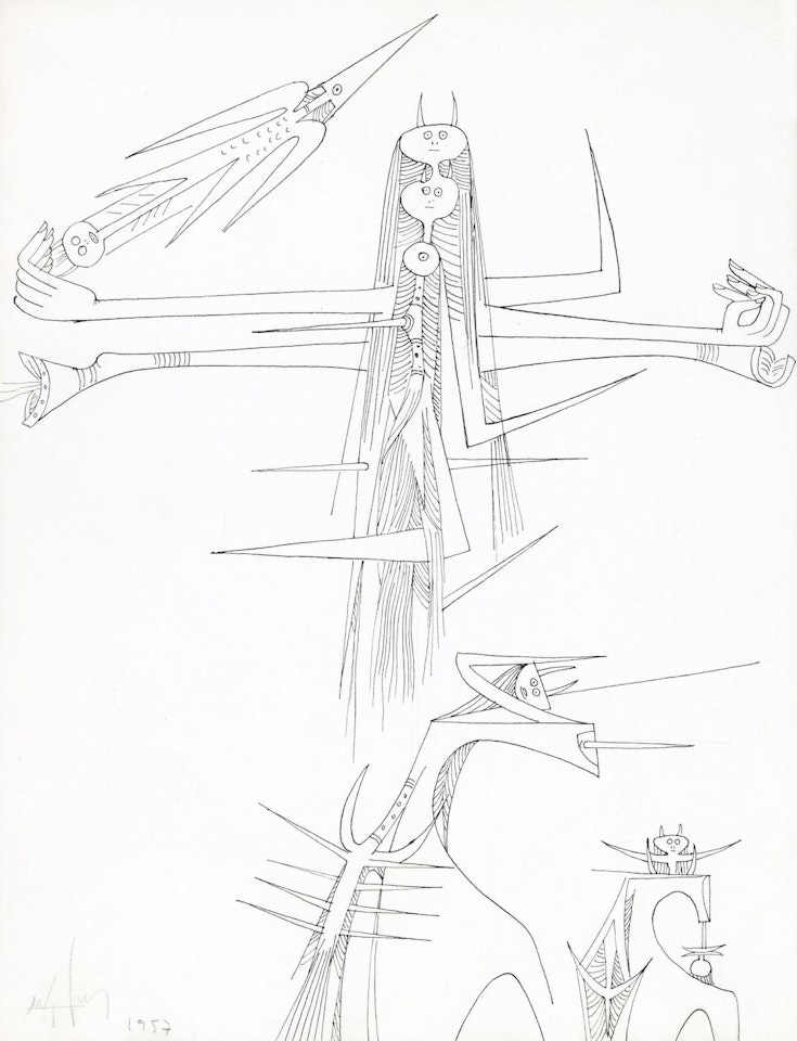 Cuba - Untitled by Wifredo Lam