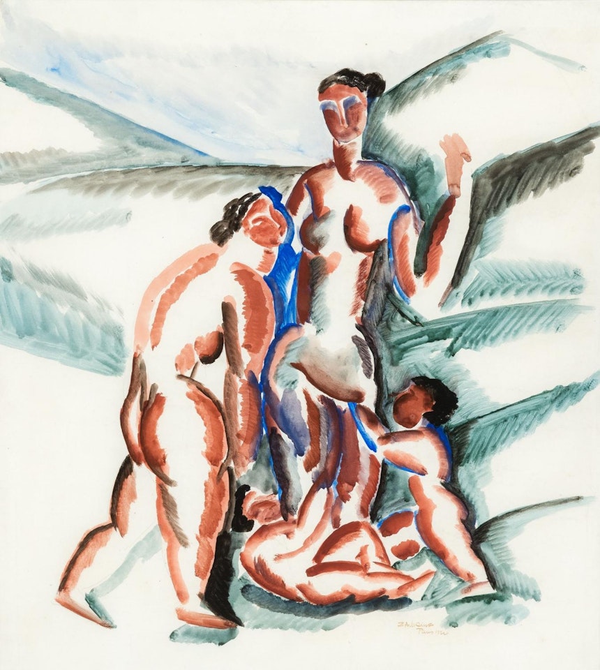 La Famille by Ossip Zadkine