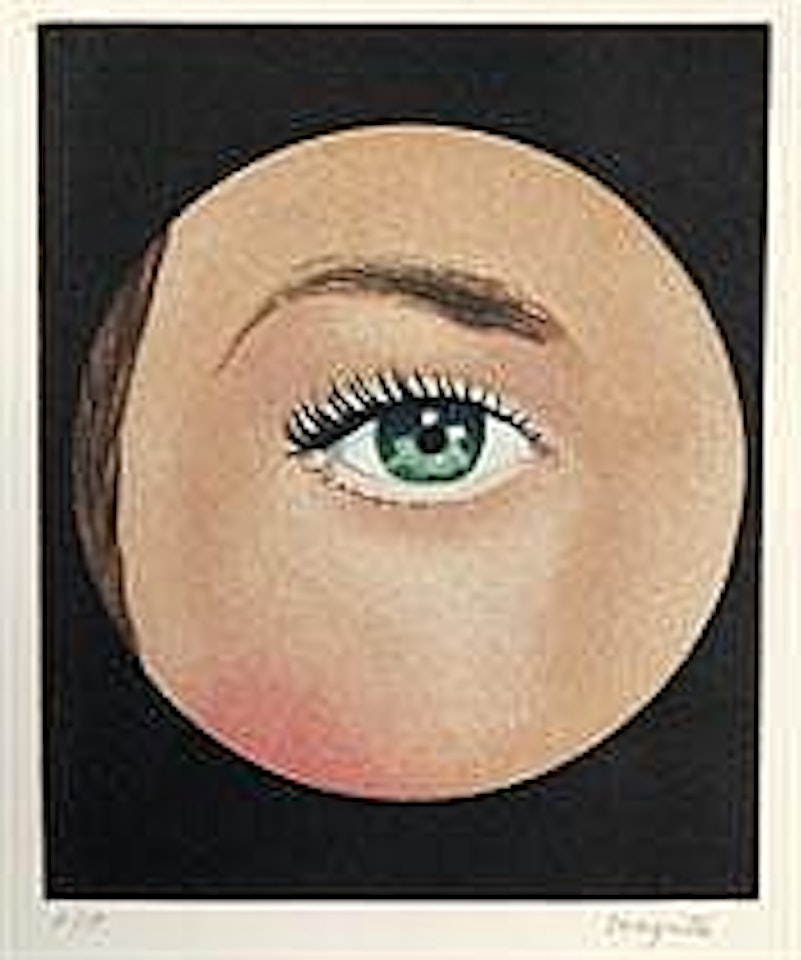 L"OEIL by René Magritte