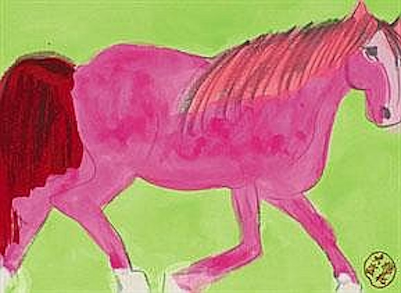 PINKY IS MY FAVOURITE by Walasse Ting