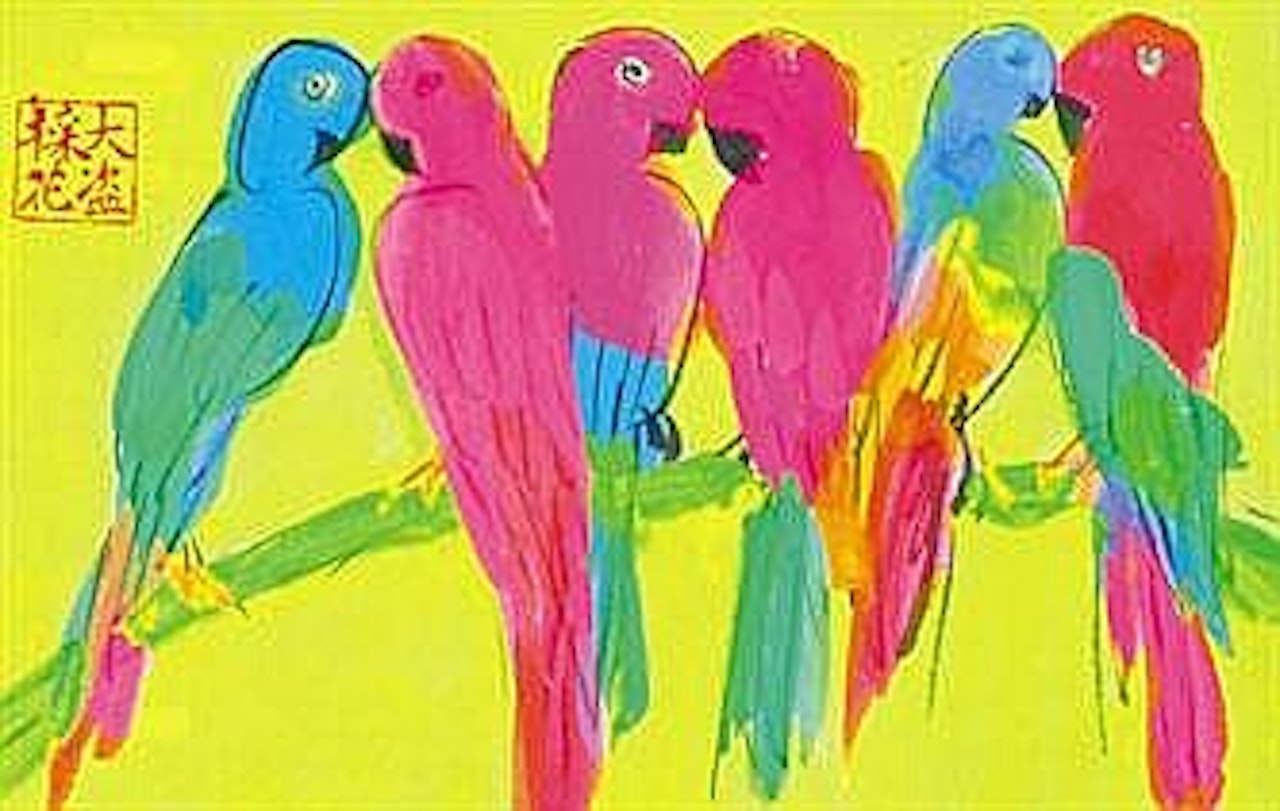 THE COLORFUL SEXTET by Walasse Ting