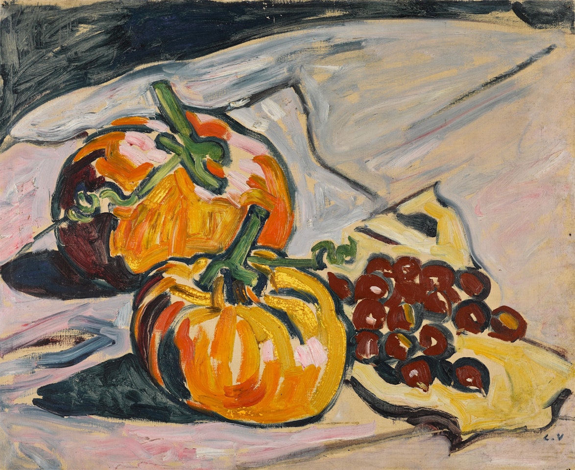 Citrouilles et châtaignes by Louis Valtat