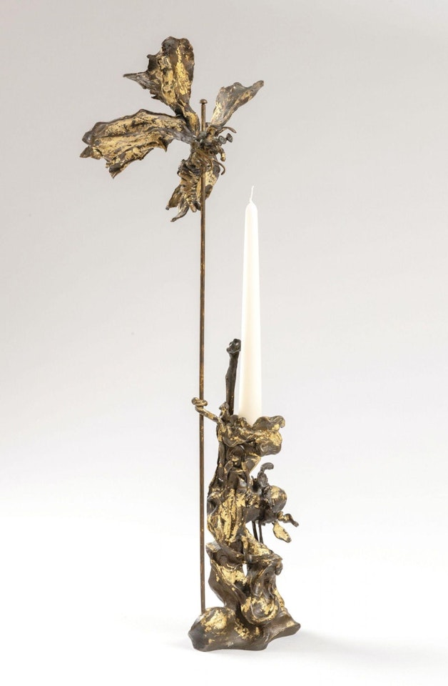 La Mite et la Flamme (The moth and the flame) by Salvador Dali