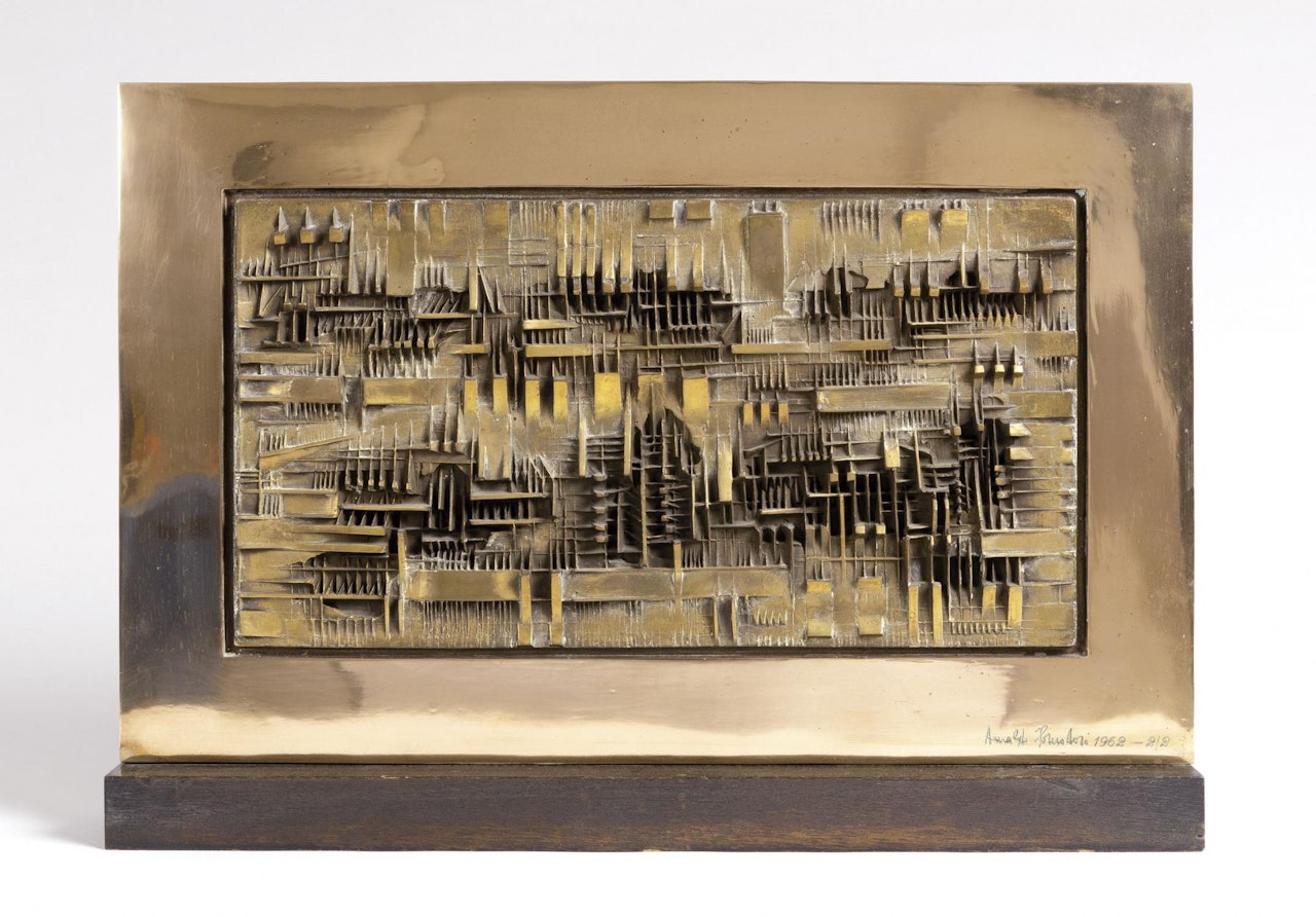 Bassorilievo by Arnaldo Pomodoro