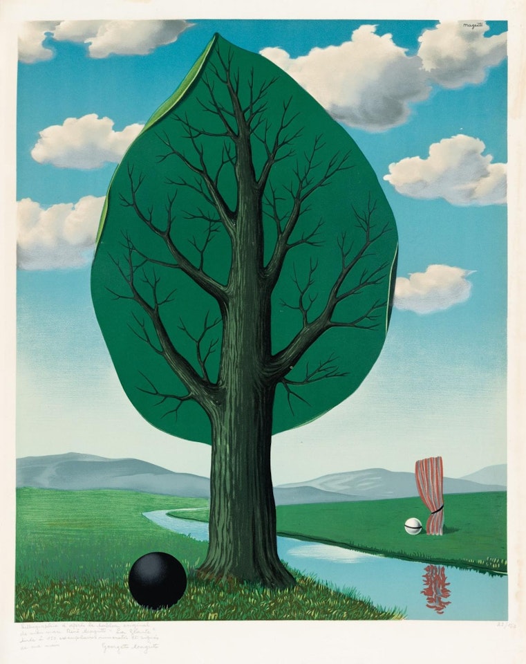 La Géante by René Magritte