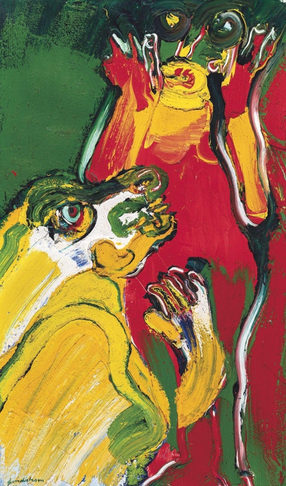 Femme à la gargouille by Bengt Lindstrom
